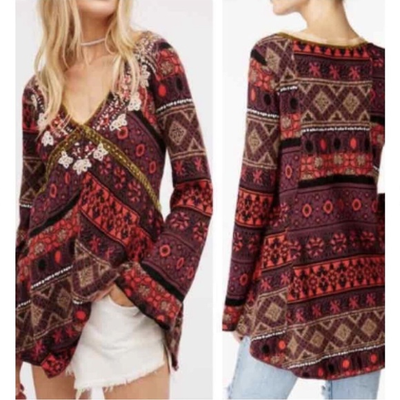 Free People World Traveler Pullover - Picture 2 of 10